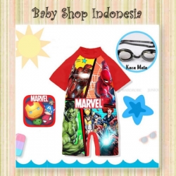 baju renang cowok marvel  large